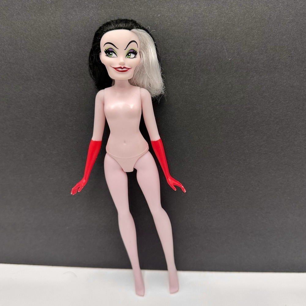 Disney Villains Cruella De Vil 11" Nude Fashion Doll 101 Dalmatians Hasbro